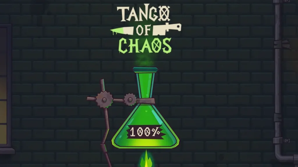 Tango of Chaos মোবাইল স্লট ইন্টারফেস এবং ল্যাব থিম