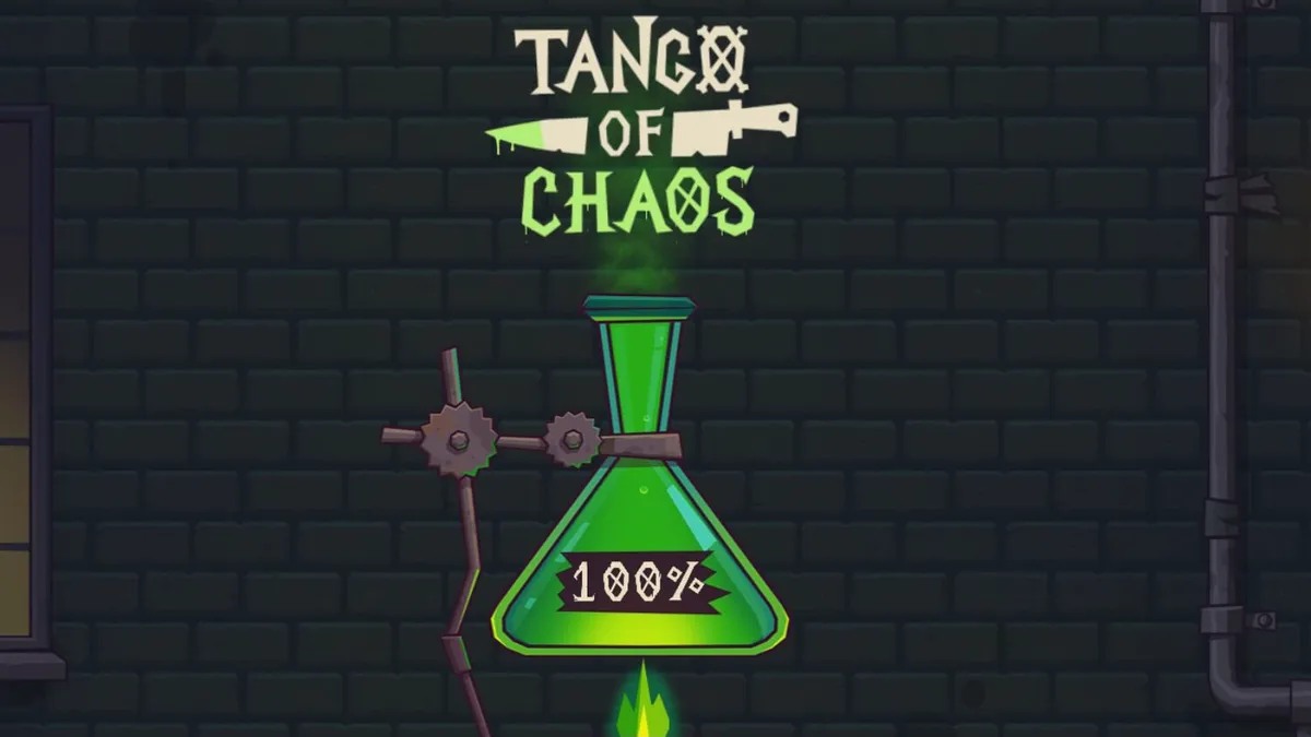 Tango of Chaos মোবাইল স্লট ইন্টারফেস এবং ল্যাব থিম