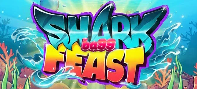 Shark Feast স্লট গেমের রঙিন আন্ডারওয়াটার থিম এবং জেলিফিশের দৃশ্য
